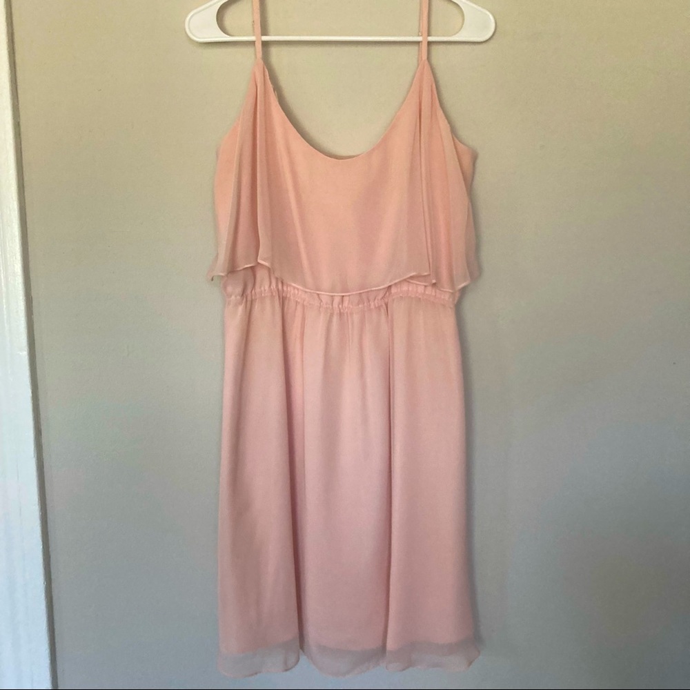Pink Spaghetti Strap Dress size XL